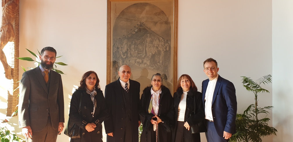 Blagoslov slike Željka Hegedušića 'Rođenje Kristovo'