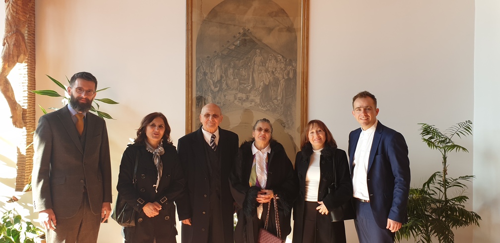 Blagoslov slike Željka Hegedušića 'Rođenje Kristovo'