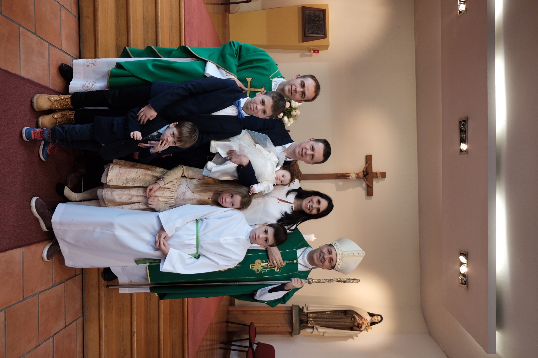 Krštenje Jane Lepušić - petoga djeteta u obitelji