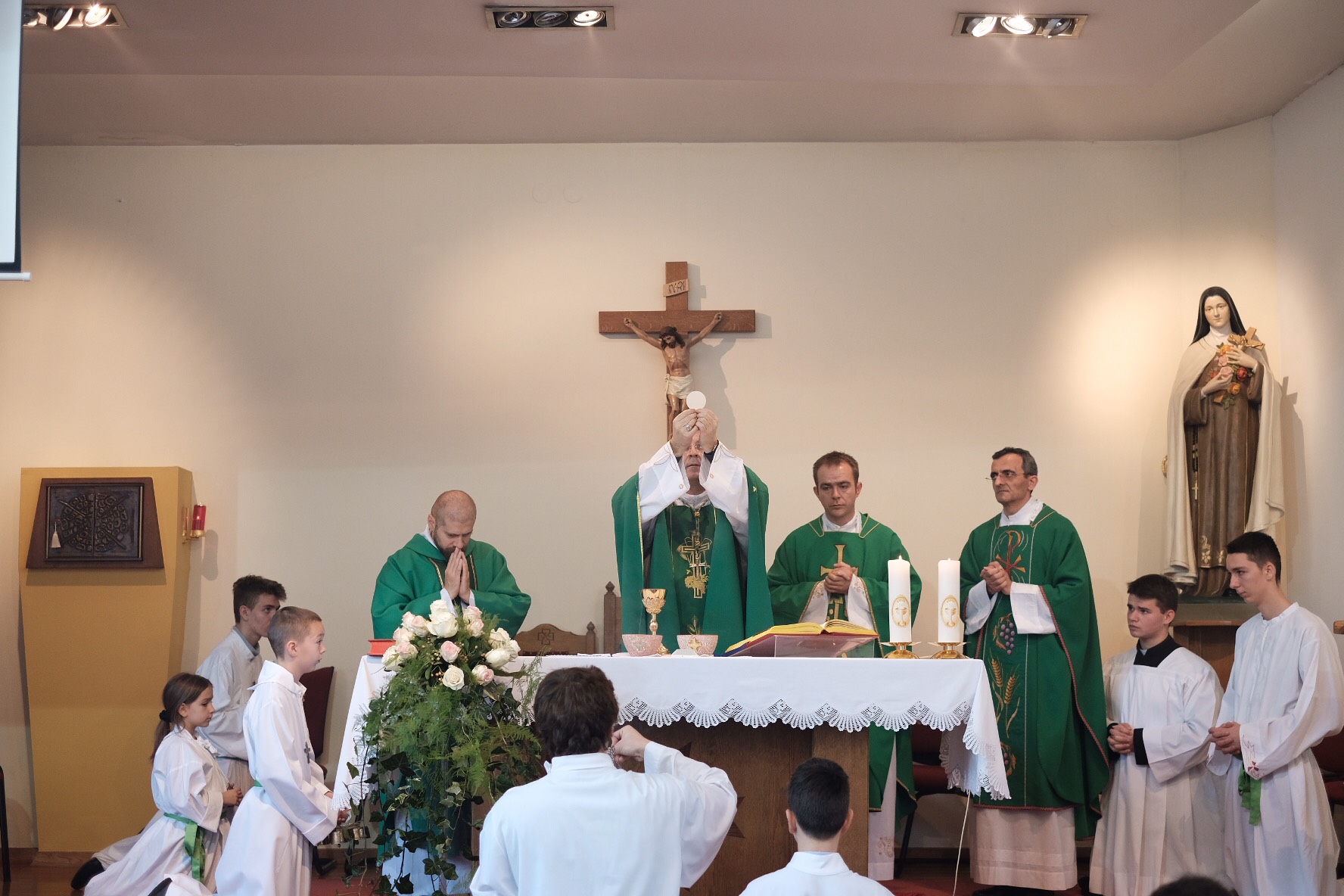 Krštenje Jane Lepušić - petoga djeteta u obitelji