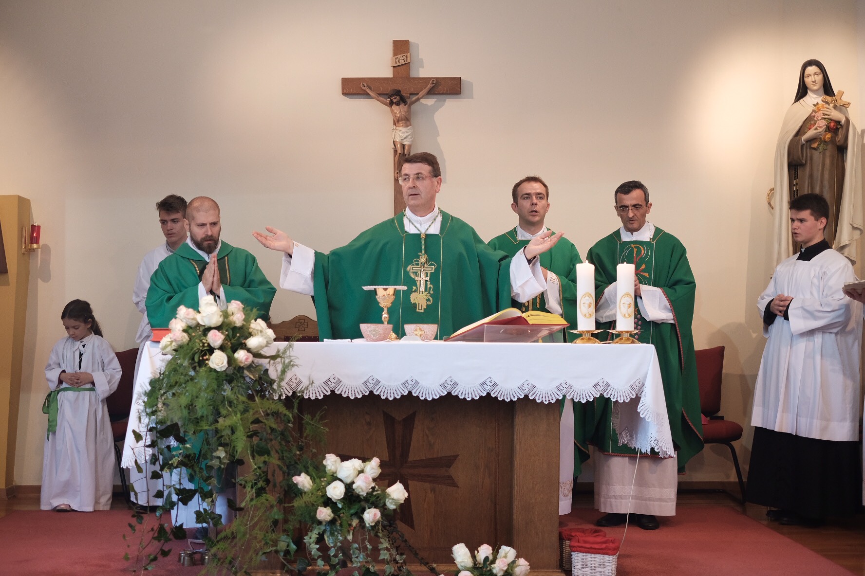 Krštenje Jane Lepušić - petoga djeteta u obitelji