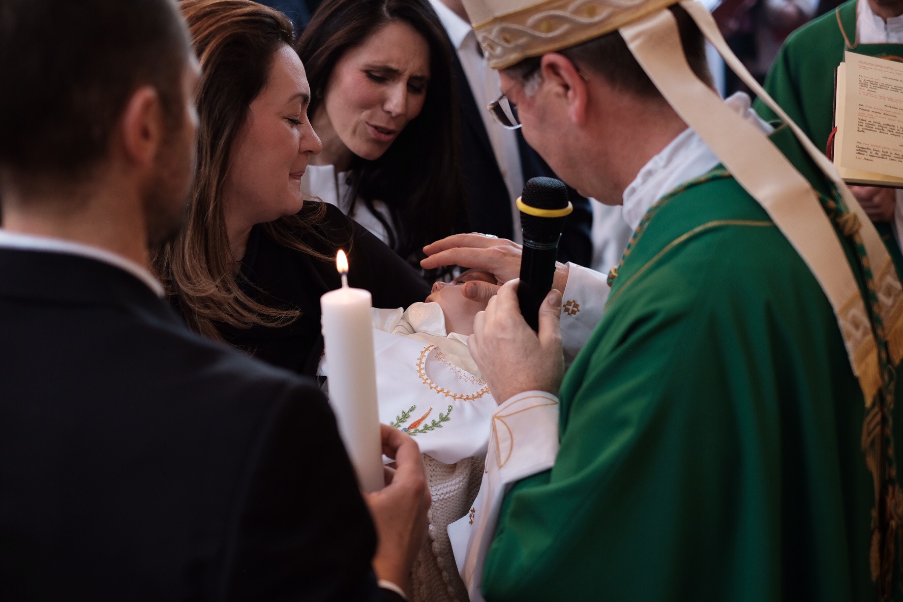 Krštenje Jane Lepušić - petoga djeteta u obitelji