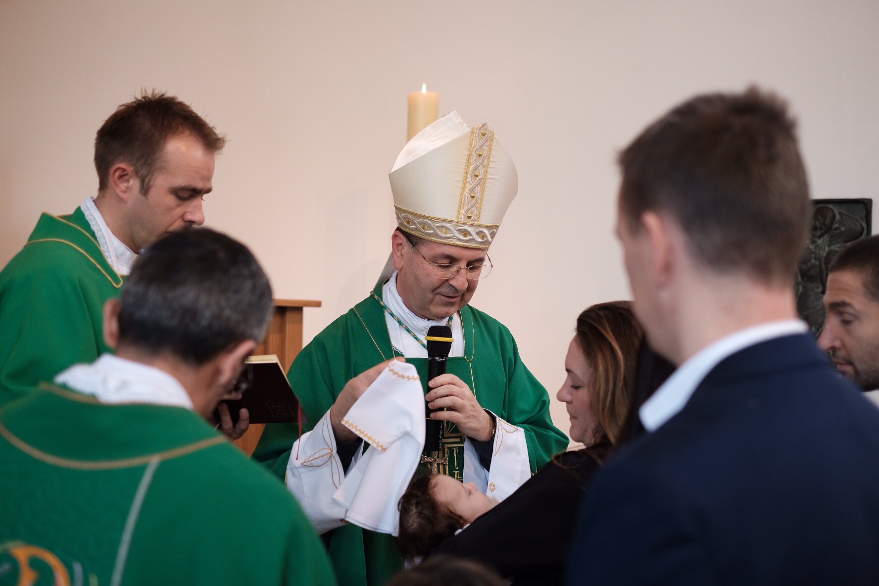 Krštenje Jane Lepušić - petoga djeteta u obitelji