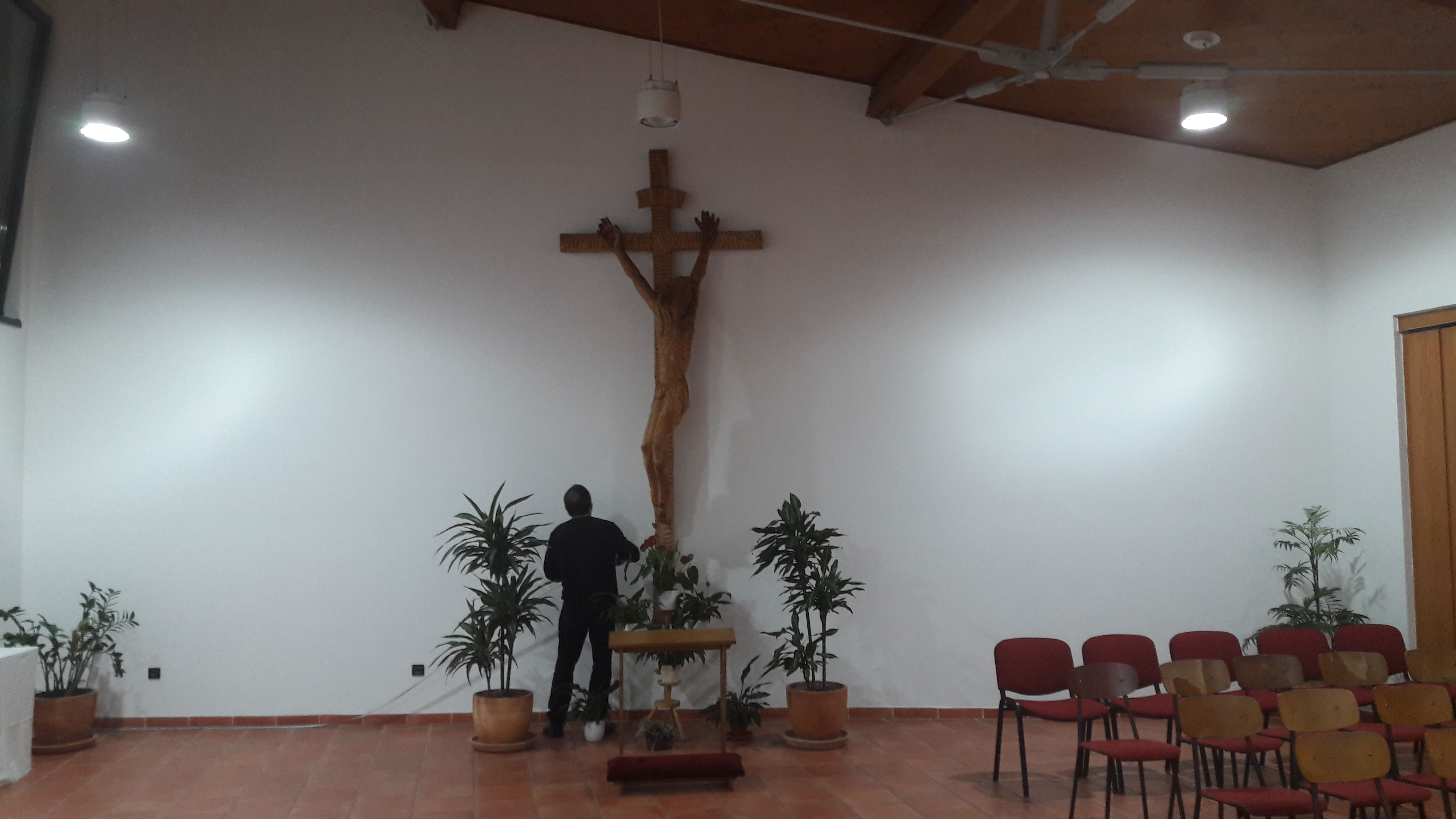 Priprema otvaranja izložbe Josipa Botterija Dinija 2018.