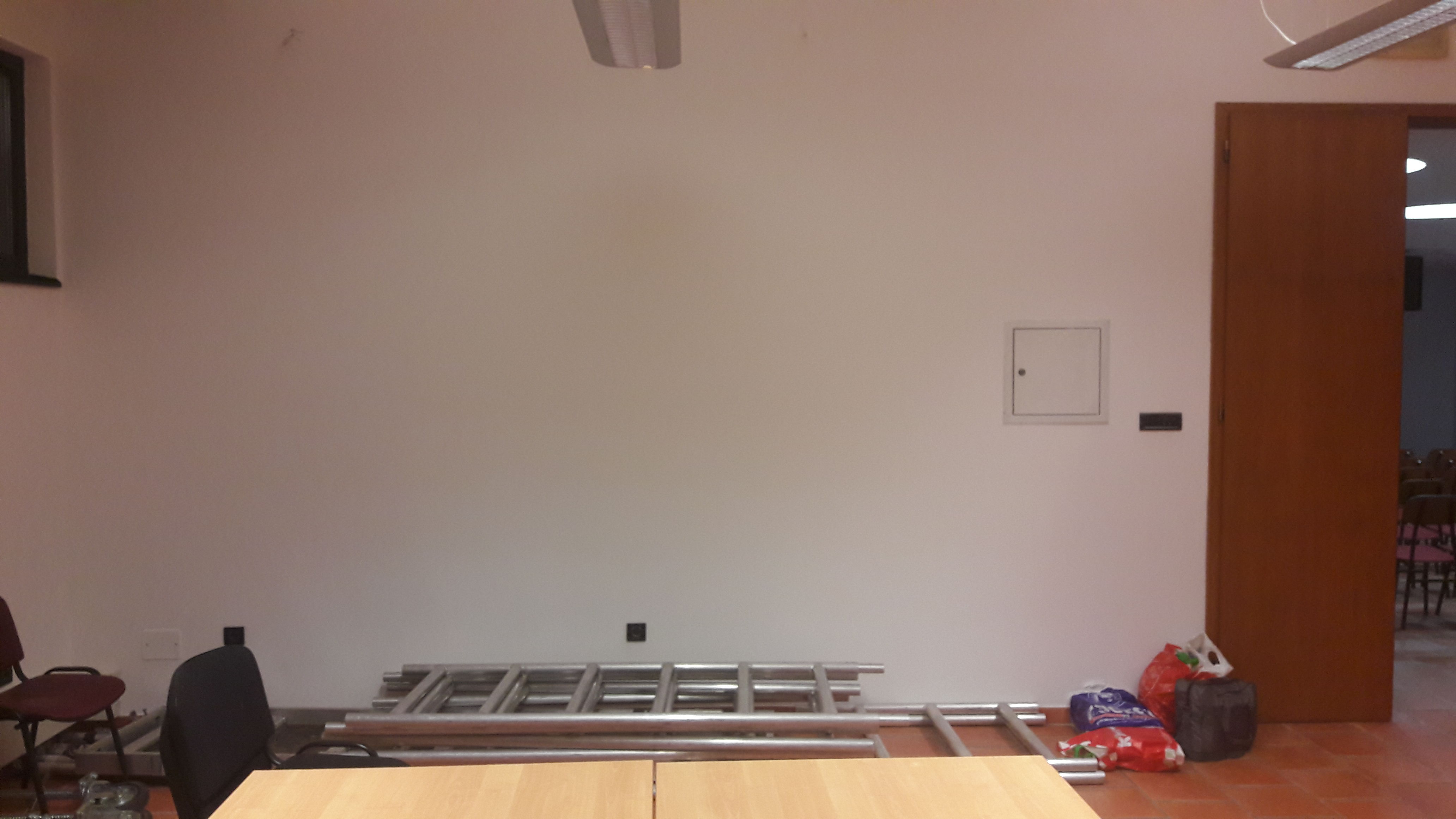 Priprema otvaranja izložbe Josipa Botterija Dinija 2018.