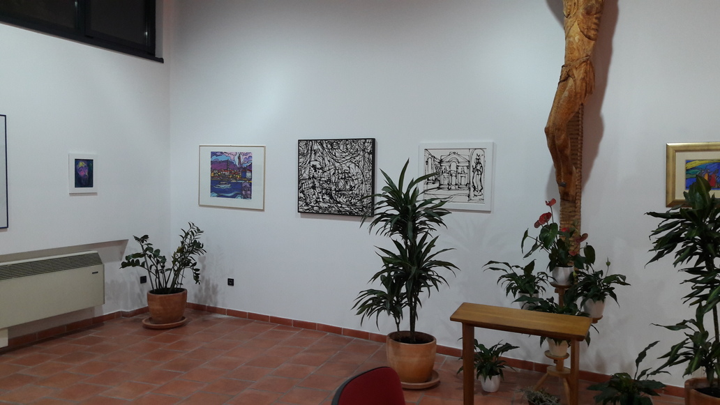 Priprema otvaranja izložbe Josipa Botterija Dinija 2018.