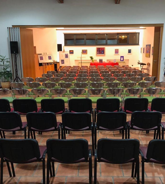 Priprema otvaranja izložbe Josipa Botterija Dinija 2018.